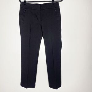 New LOFT Tailored Zipper Pocket Ankle Pant Women's Size 4 Petite
